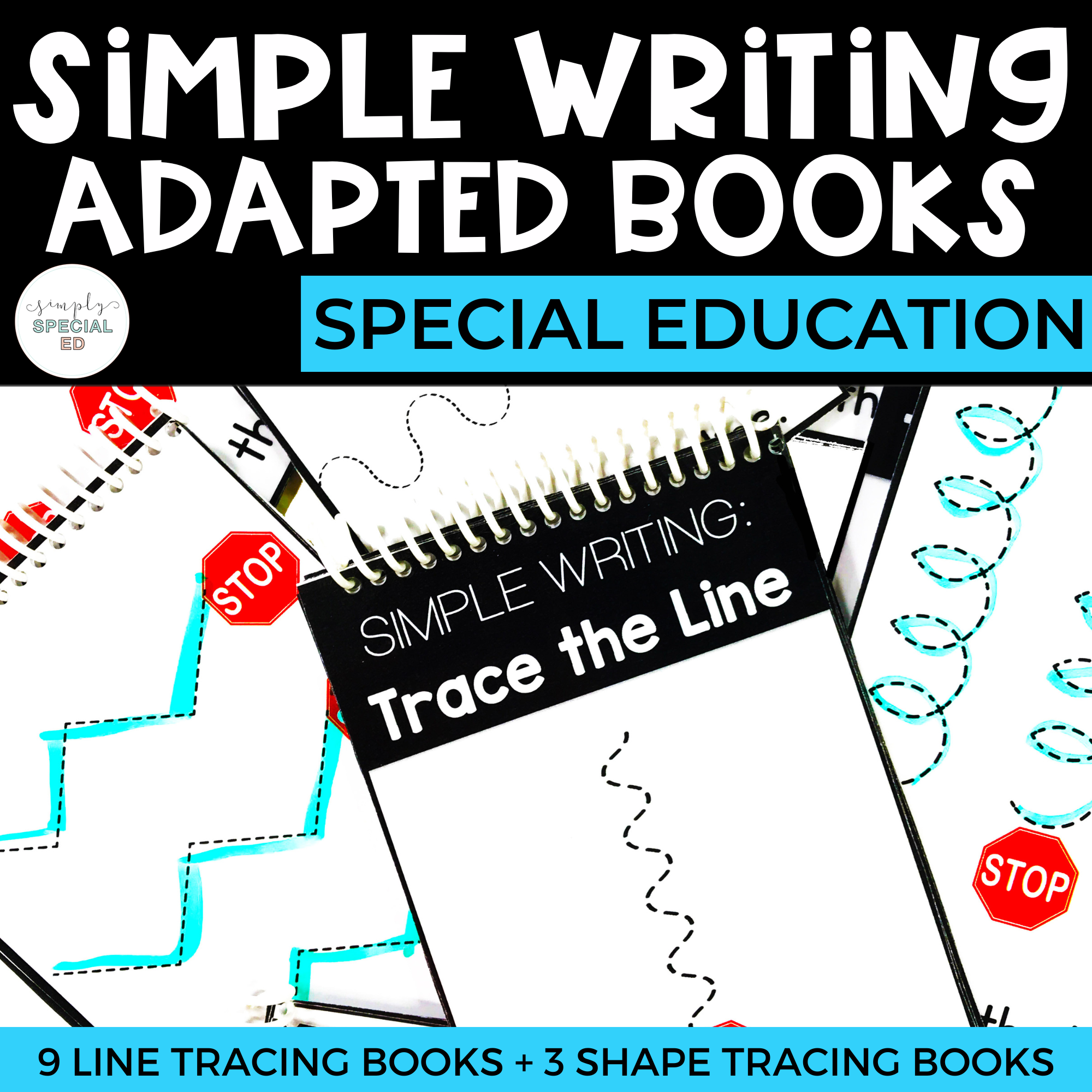 Simple Writing: Tracing Lines and Shapes Books