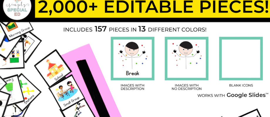 Simple Visual Schedules