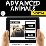 Digital Advanced Animals (Real Pictures) | Interactive PDF + Boom Cards™