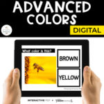 Digital Advanced Colors (Real Pictures) | Interactive PDF + Boom Cards™