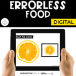 Digital Errorless Food (Real Pictures) | Interactive PDF + Boom Cards™