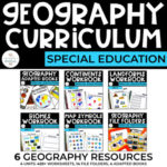 Geography Curriculum Bundle for Special Education