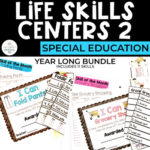 Life Skills Centers: Year Long for Special Education (Set 2)