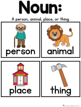Nouns: Language Arts Workbook for Special Ed - Image 3