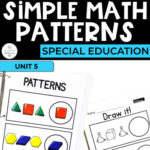 Patterns Math Workbook for Special Ed (Simple Math Special Ed Set 1)