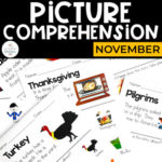 Picture Comprehension - Thanksgiving and November for Special Education