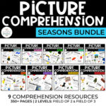 Picture Comprehension for Special Education- Seasons Bundle