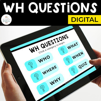 Digital WH Questions | Distance Learning