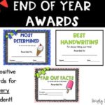 End of Year Classroom Superlatives- EDITABLE