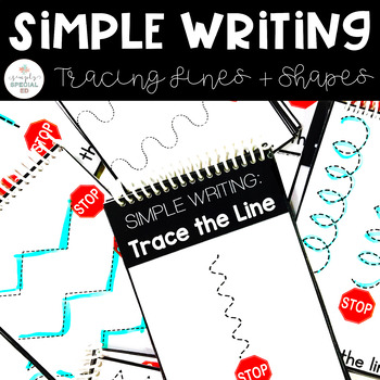 Simple Writing: Tracing Lines and Shapes Books