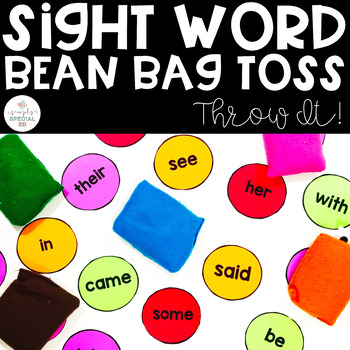 THROW IT! Sight Word Bean Bag Toss!