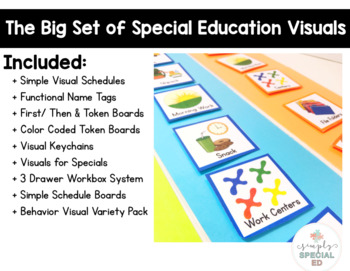 The Big Set of Special Education Visuals