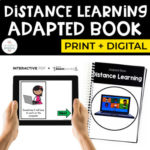 Distance Learning Adapted Book for Special Education | Distance Learning
