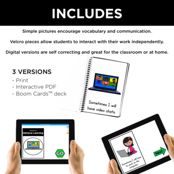 Distance Learning Adapted Book for Special Education | Distance Learning - Image 2