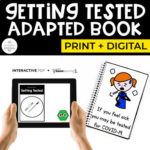 Getting Tested COVID-19 Adapted Book for Special Education | Distance Learning