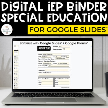 Digital IEP Binder | Special Education
