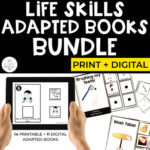 Life Skills Adapted Books Bundle (Digital Adapted Books for Special Education)