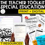 The Teacher Toolkit for Special Education | Print + Digital (EDITABLE)