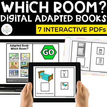 Digital Life Skills Which Room? Adapted Books (Digital Adapted Books Special Ed)