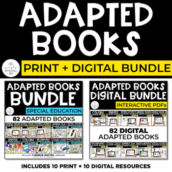 Adapted Books ULTIMATE Bundle Special Ed | Print + Digital (164 Total Books!)