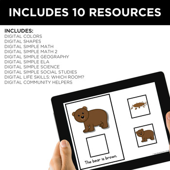 Digital Adapted Books Bundle for Special Ed - Image 3