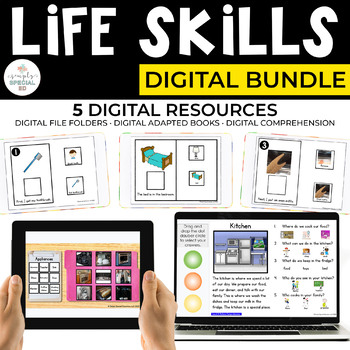 Digital Life Skills Bundle for Special Education