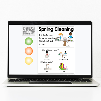 Digital Picture Comprehension Spring for Special Education - Image 2