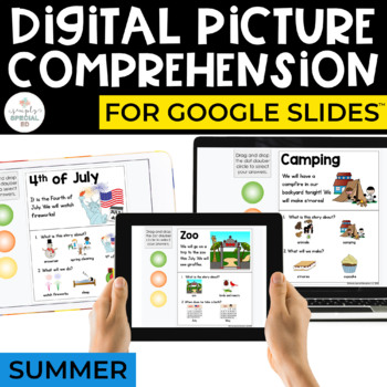 Digital Picture Comprehension Summer for Special Education
