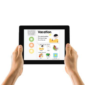 Digital Picture Comprehension Summer for Special Education - Image 2
