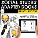 Presidents and Leaders Adapted Books Bundle for Special Ed | Print + Digital