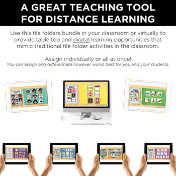 Simple File Folders Bundle | PRINT + DIGITAL File Folders for Special Education - Image 4