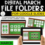 March Digital File Folders