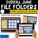 June Digital File Folders