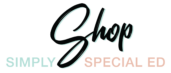 Simply Special Ed: Shop