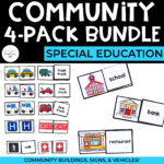 Task Box 4-Pack: Community (Matching + Sorting)