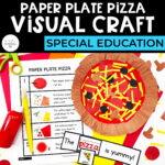 Visual Craft: Paper Plate Pizza