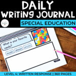 Simple Daily Writing Journal: LEVEL 4