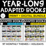 Seasonal YEAR-LONG Adapted Books: Print + Digital MEGA Bundle
