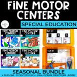 Simple Fine Motor Centers: Seasonal Bundle