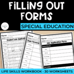 Life Skills Workbook: Filling Out Forms