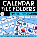 Calendar File Folders