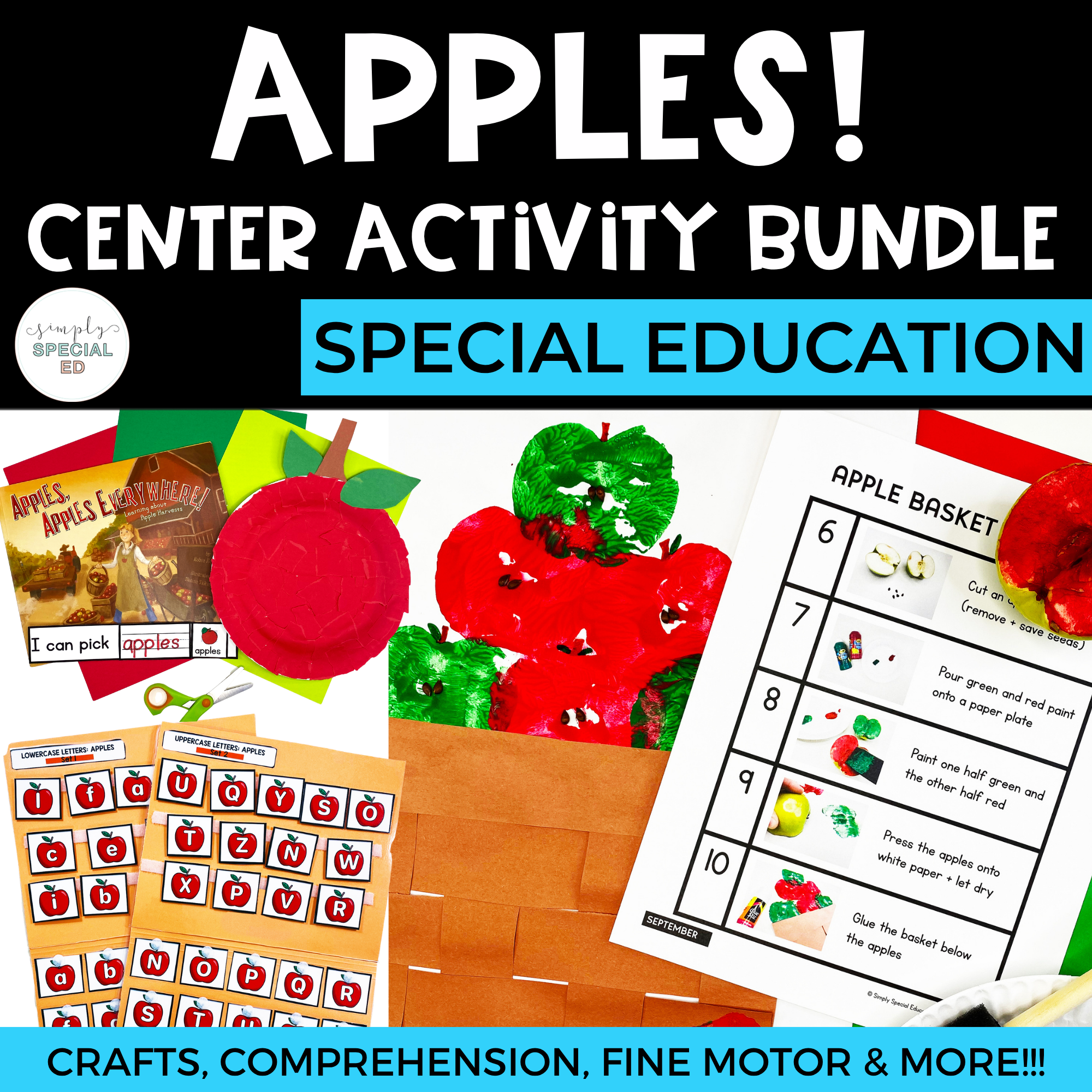 Apples Center Activity Bundle
