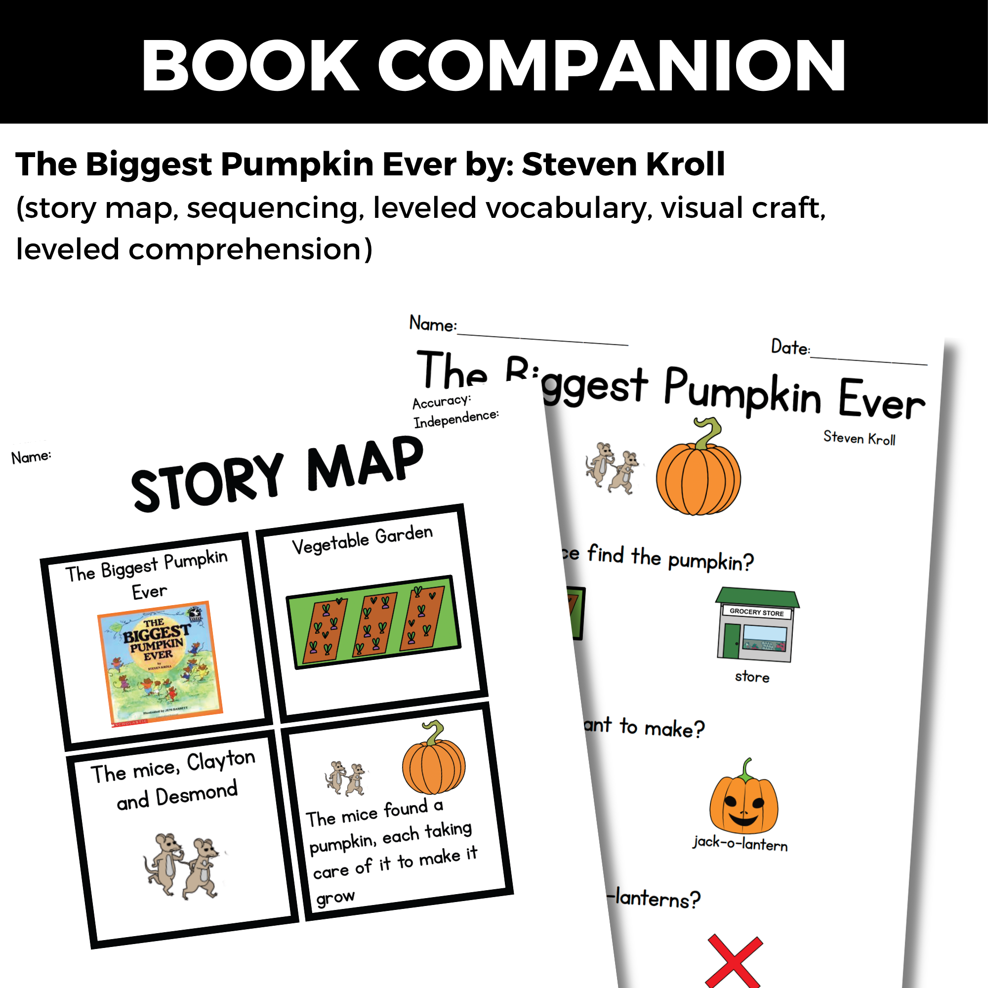 Pumpkins Center Activity Bundle - Image 4
