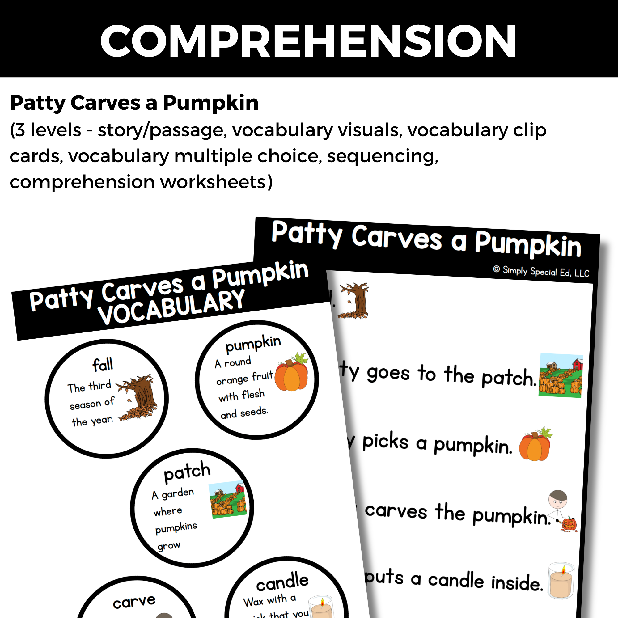 Pumpkins Center Activity Bundle - Image 5