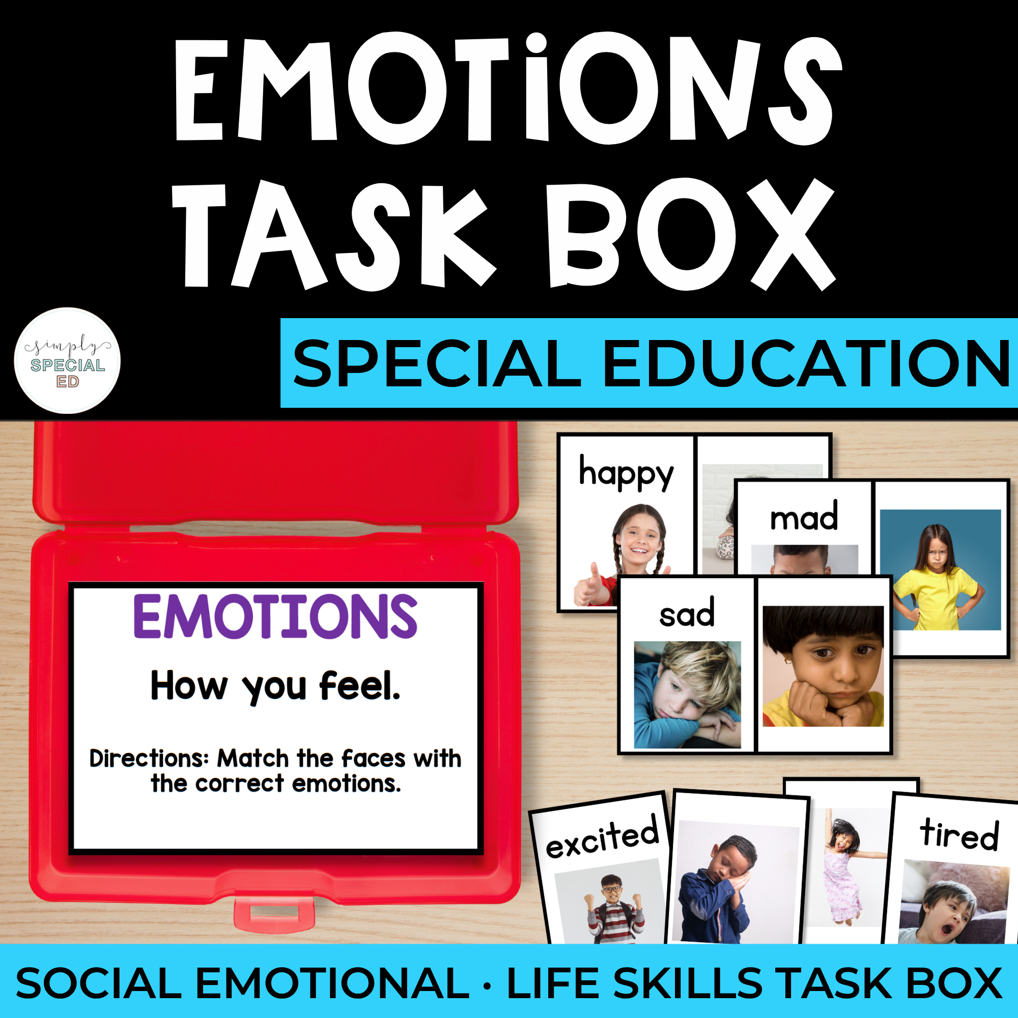 Social Emotional Task Boxes: Emotions