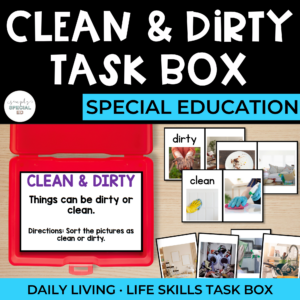 Daily Living Task Boxes: Clean and Dirty