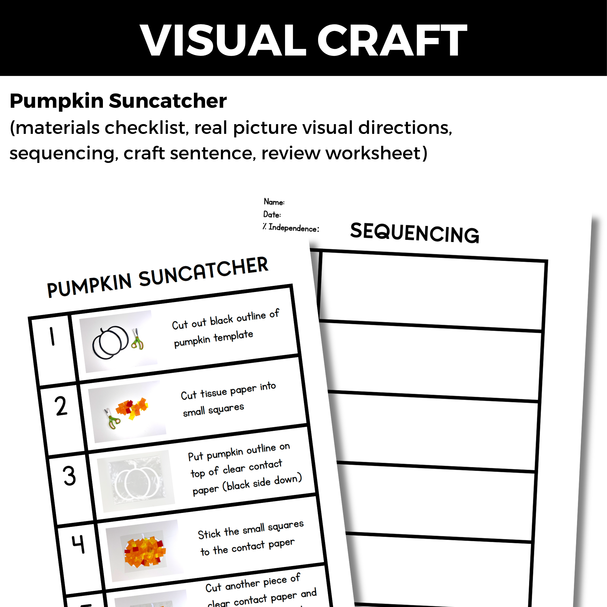 Pumpkins Center Activity Bundle - Image 9