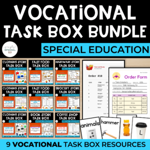 Vocational Task Boxes BUNDLE