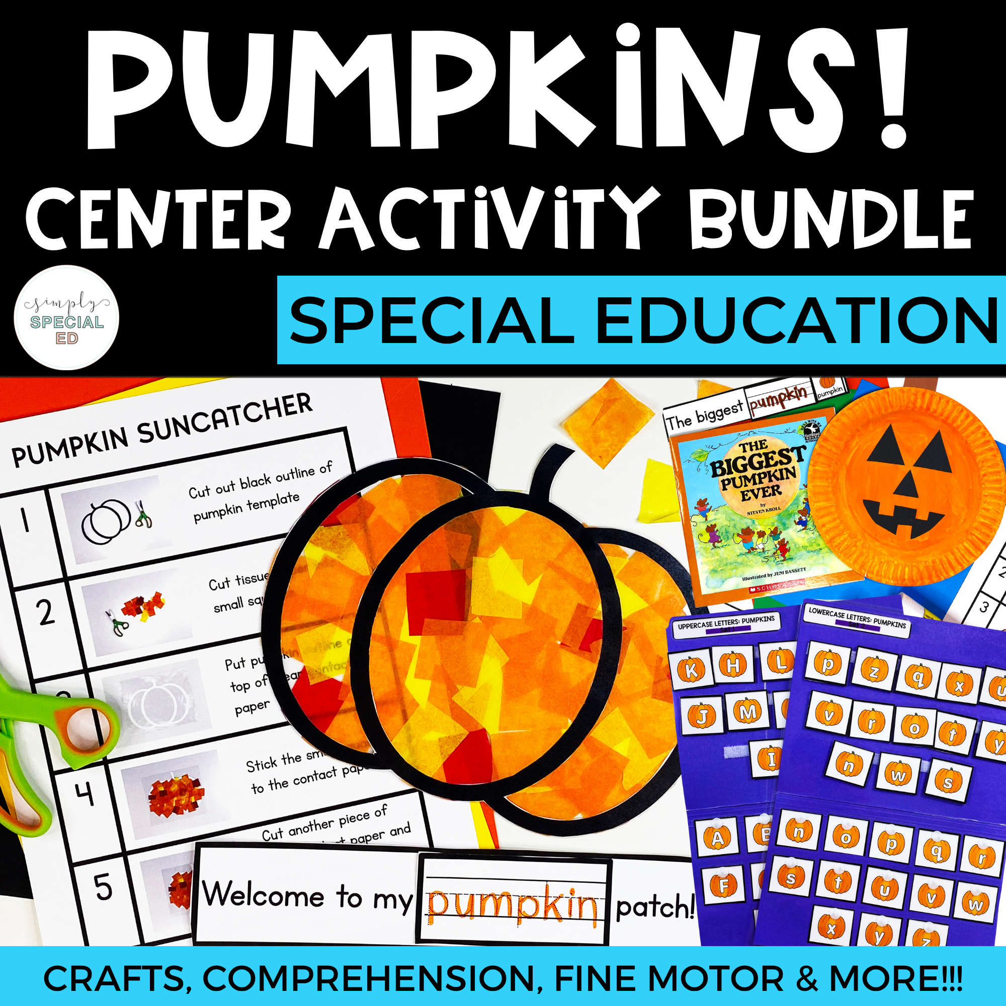 Pumpkins Center Activity Bundle